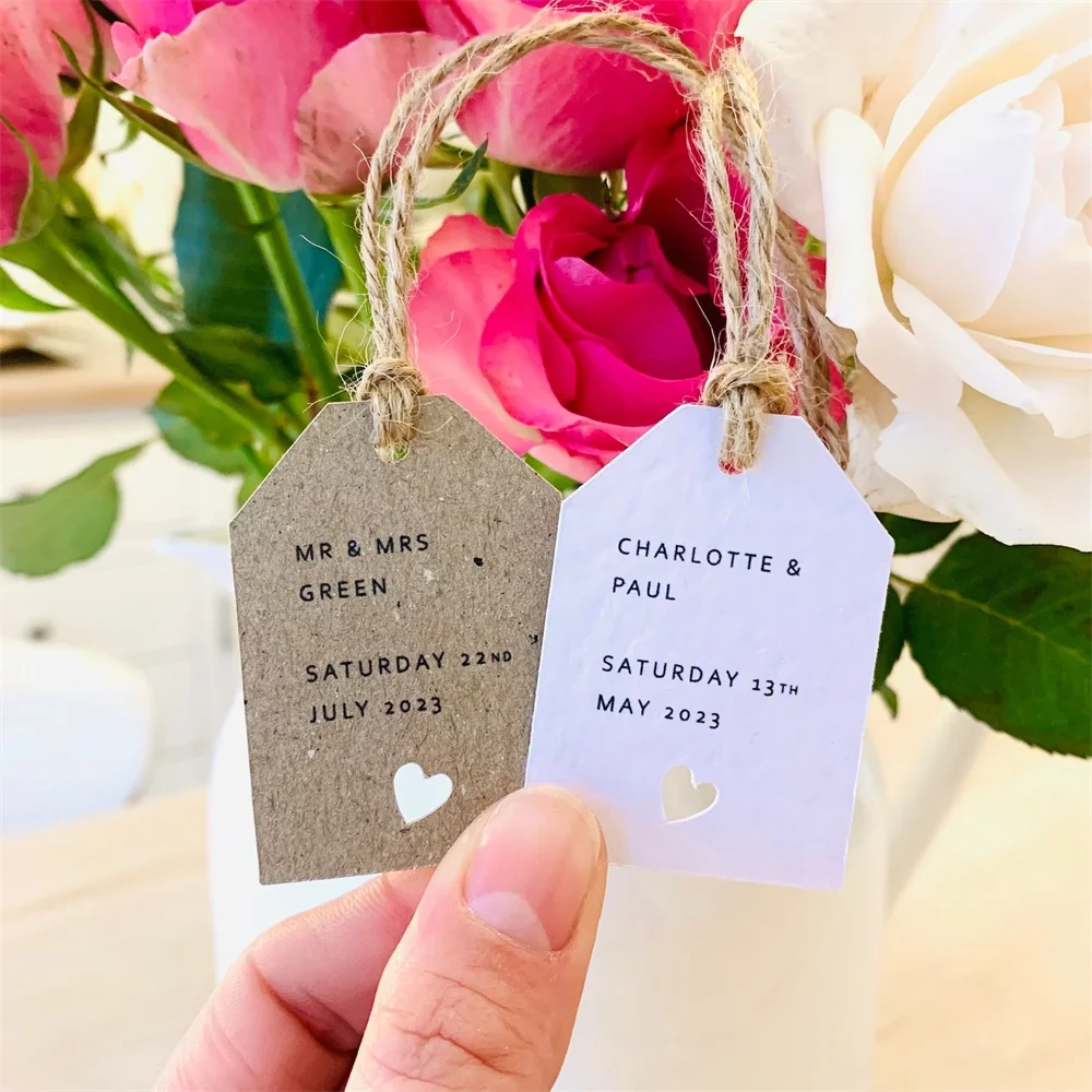 50PCS Wedding Favour Tag with Heart Cut Outs — Mini Luggage Tags — Thank You Tags — Baby Shower Tags — Custom Tags — Kraft Brown
50PCS Wedding Favour Tag with Heart Cut Outs — Mini Luggage Tags — Thank You Tags — Baby Shower Tags — Custom Tags — Kraft Brown