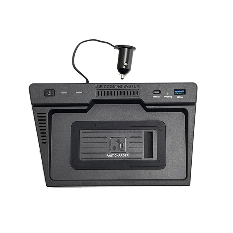 Автомобильное беспроводное зарядное устройство USB 15 Вт, панель телефона для Hyundai Tucson 2021 2022, держатель для быстрой беспроводной зарядки 
Автомобильное беспроводное зарядное устройство USB 15 Вт, панель телефона для Hyundai Tucson 2021 2022, держатель для быстрой беспроводной зарядки