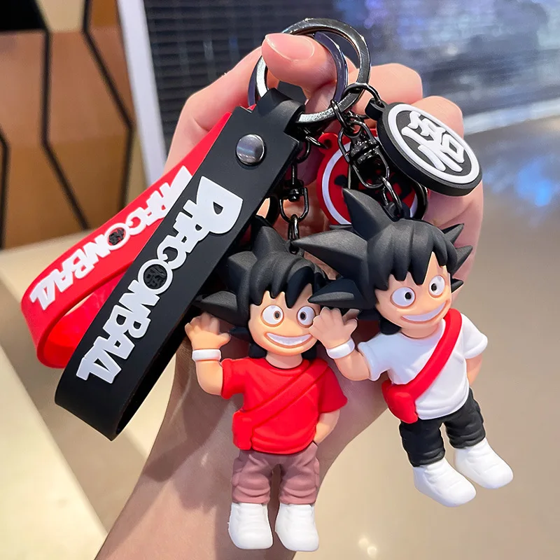 Anime Dragon Ball Keychain Fashion Jewelry Son Goku Vegeta Piccolo Action Figures 7.8CM PVC Key Ring for Men Women Bag Pendant
Anime Dragon Ball Keychain Fashion Jewelry Son Goku Vegeta Piccolo Action Figures 7.8CM PVC Key Ring for Men Women Bag Pendant