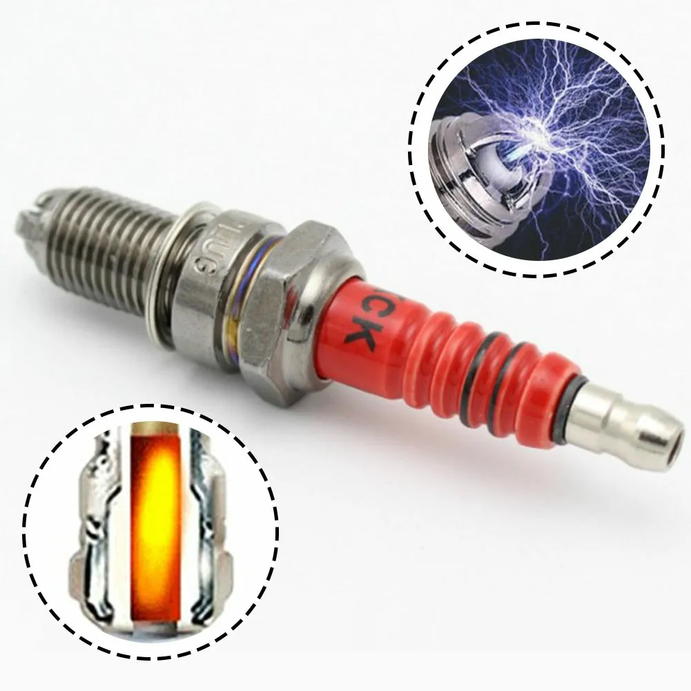 1Motorcycle Spark Plug D8TC For Motorcycle Scooter ATV Four-wheel Drive CG6125CC 150cc 200cc CF250 Engine
1Motorcycle Spark Plug D8TC For Motorcycle Scooter ATV Four-wheel Drive CG6125CC 150cc 200cc CF250 Engine