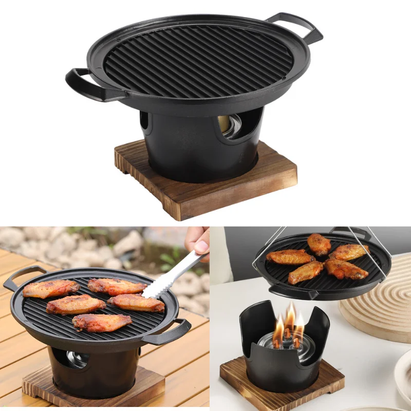 Barbecue Grill Plate Roasting 바베큐그릴 Alcohol Tools Outdoor Meat Stove Smokeless Japanese Grill Home Mini
Barbecue Grill Plate Roasting 바베큐그릴 Alcohol Tools Outdoor Meat Stove Smokeless Japanese Grill Home Mini