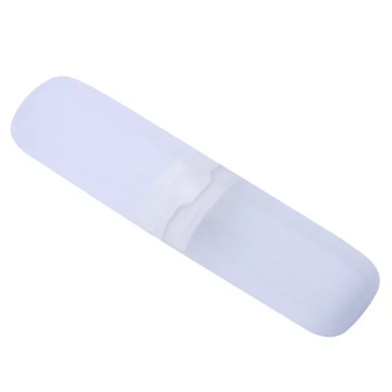 Travel Toothbrush Case Stretchable Toothpaste Holder Container Anti Bacterial Adjustable Box Transparent White
Travel Toothbrush Case Stretchable Toothpaste Holder Container Anti Bacterial Adjustable Box Transparent White