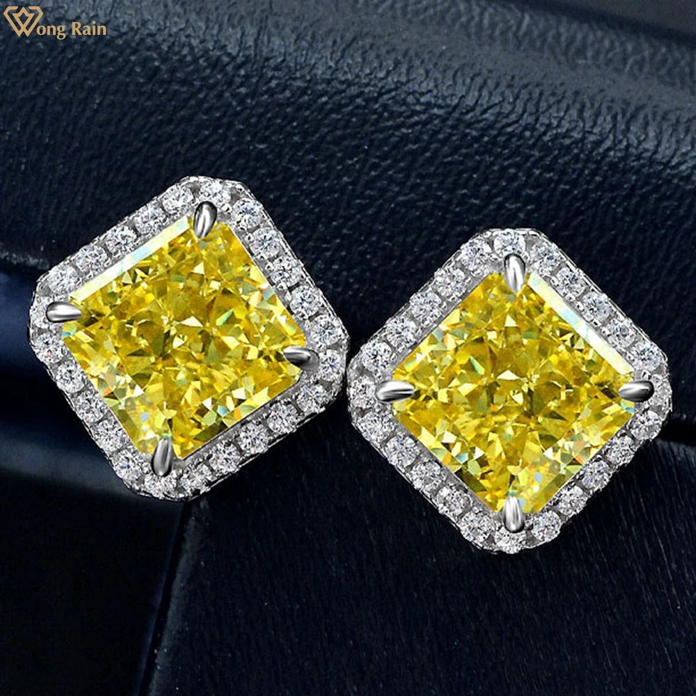 Wong Rain Classic 100% 925 Sterling Silver Ice Crushed Cut Created Moissanite Gemstone Ear Studs Earrings Fine Jewelry Wholesale
Wong Rain Classic 100% 925 Sterling Silver Ice Crushed Cut Created Moissanite Gemstone Ear Studs Earrings Fine Jewelry Wholesale
