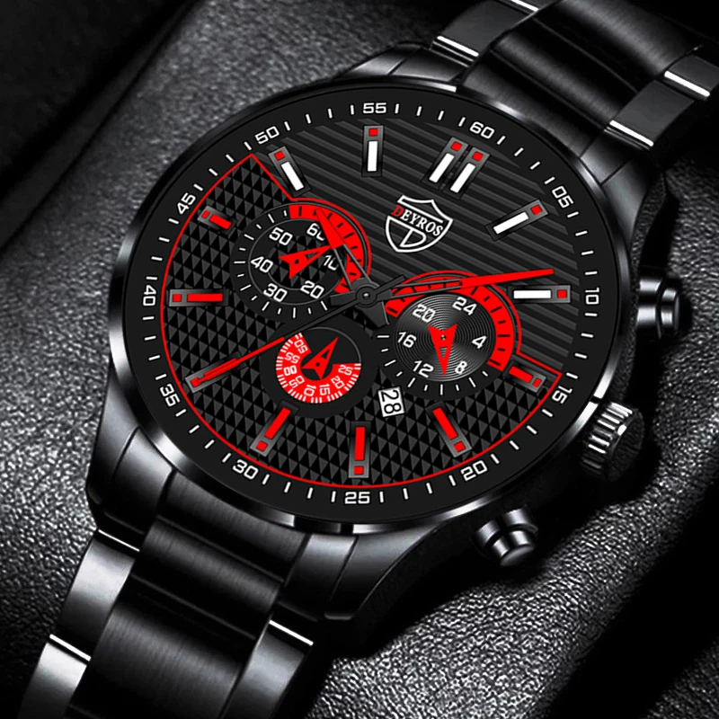 Fashion Mens Sports Watches Men Clock Luxury Stainless Steel Quartz Wrist Watch Man Business Casual Leather Watch часы мужские
Fashion Mens Sports Watches Men Clock Luxury Stainless Steel Quartz Wrist Watch Man Business Casual Leather Watch часы мужские