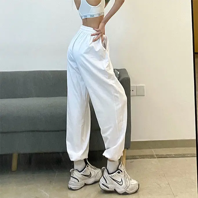 Summer Loose Casual Trousers For Women High Waist Maxi Wide Leg Pants Female Elegant 2023 Fashion Clothes New Sport Pants
Summer Loose Casual Trousers For Women High Waist Maxi Wide Leg Pants Female Elegant 2023 Fashion Clothes New Sport Pants