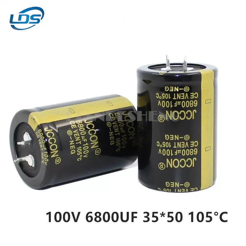 1pcs 100v6800uf 100v JCCON Audio power Amplifier Converter electrolytic capacitor Multifunctional universal 35x50
1pcs 100v6800uf 100v JCCON Audio power Amplifier Converter electrolytic capacitor Multifunctional universal 35x50