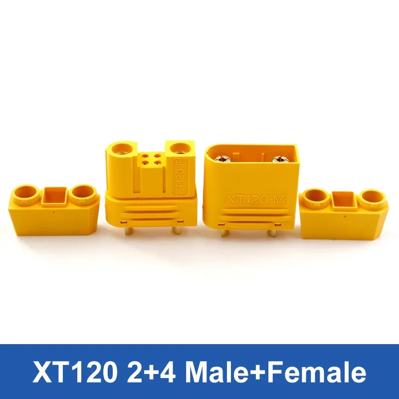 XT120 2 + 4 разъема для зарядки литиевой батареи 60 А, сильноточный разъем «папа-мама» 2 + 4 с сигнальным штифтом, модель разъема для пайки самолета
XT120 2 + 4 разъема для зарядки литиевой батареи 60 А, сильноточный разъем «папа-мама» 2 + 4 с сигнальным штифтом, модель разъема для пайки самолета