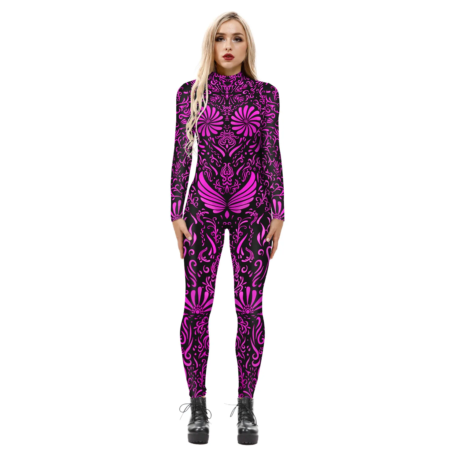 2023 European and American Women Role Playing Jumpsuit Party Sexy 3D Printed Cos Play Clothing Long Sleeved Tight Jumpsuit
2023 European and American Women Role Playing Jumpsuit Party Sexy 3D Printed Cos Play Clothing Long Sleeved Tight Jumpsuit