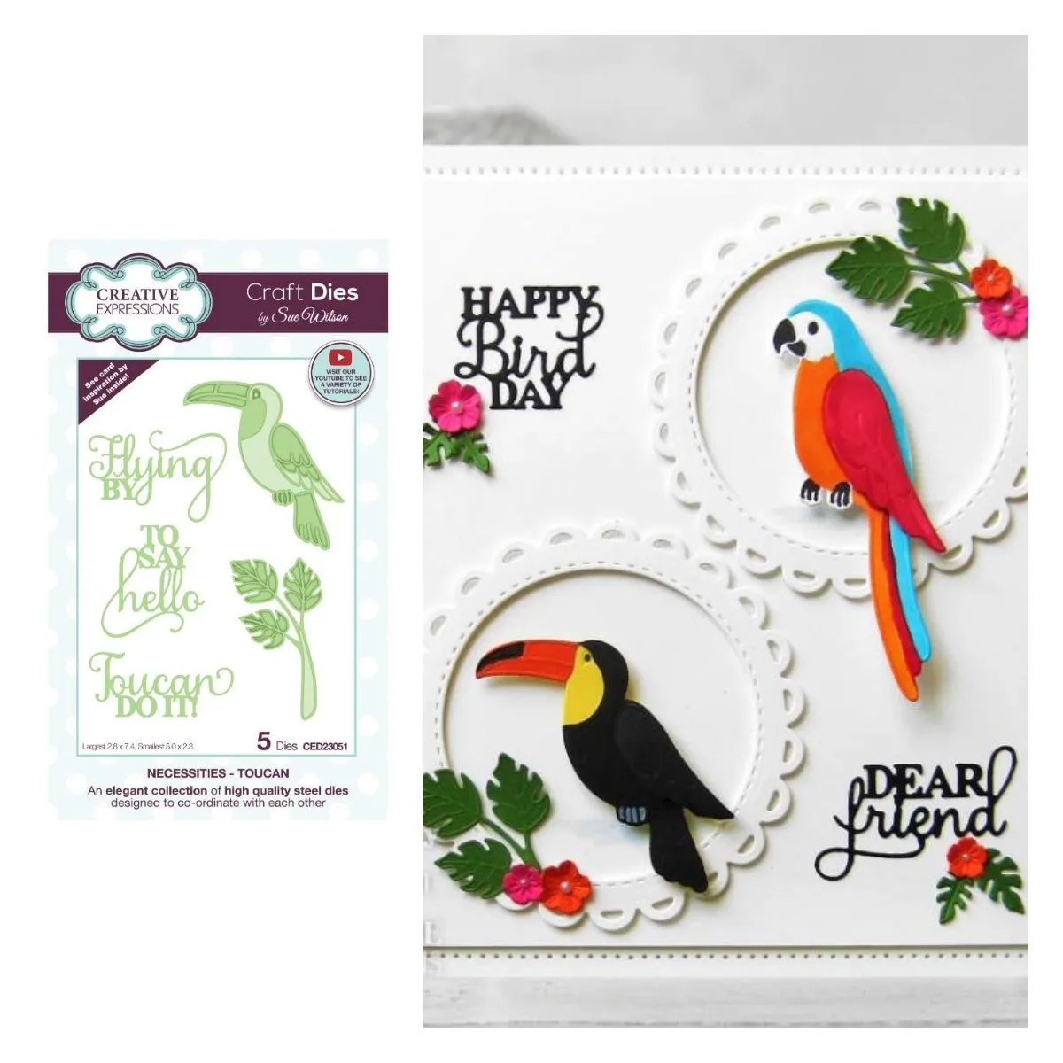 Toucan Metal Cutting Dies Craft Embossing Make Paper Greeting Card Making Template Diy Handmade 2022 New
Toucan Metal Cutting Dies Craft Embossing Make Paper Greeting Card Making Template Diy Handmade 2022 New