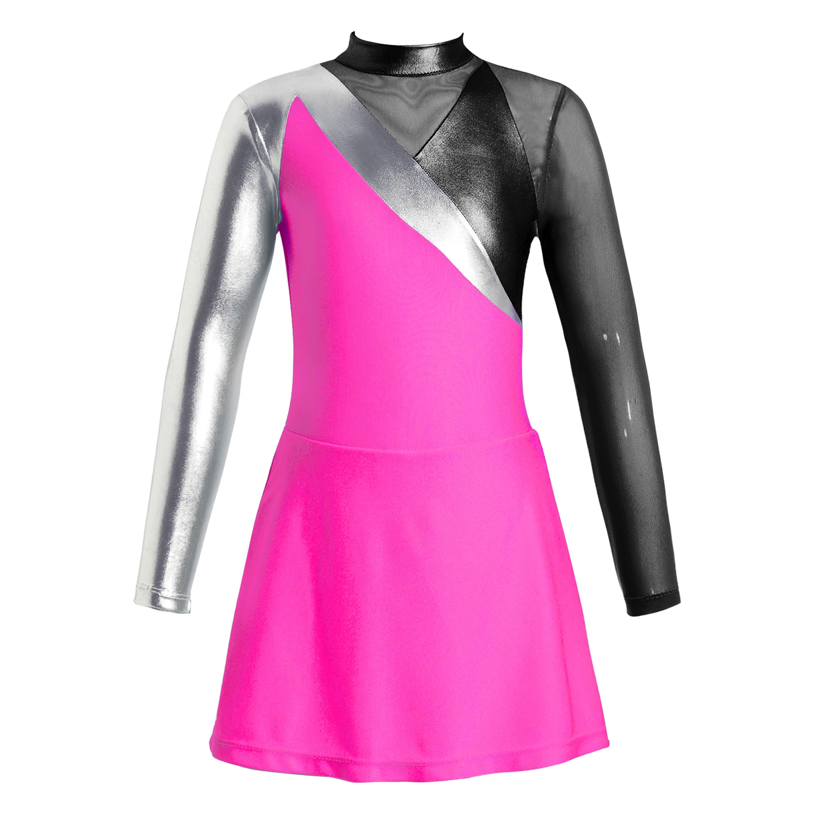 Kids Girls Ballerina Tutu Dress Figure Skating Ballet Dance Dress Long Sleeve Round Collar Slim Fit Dance Leotards Dancewear
Kids Girls Ballerina Tutu Dress Figure Skating Ballet Dance Dress Long Sleeve Round Collar Slim Fit Dance Leotards Dancewear