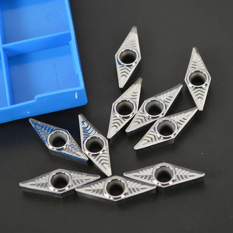 High Quality Finish for Aluminum VCGT160408-AK H01 10pcs 
High Quality Finish for Aluminum VCGT160408-AK H01 10pcs