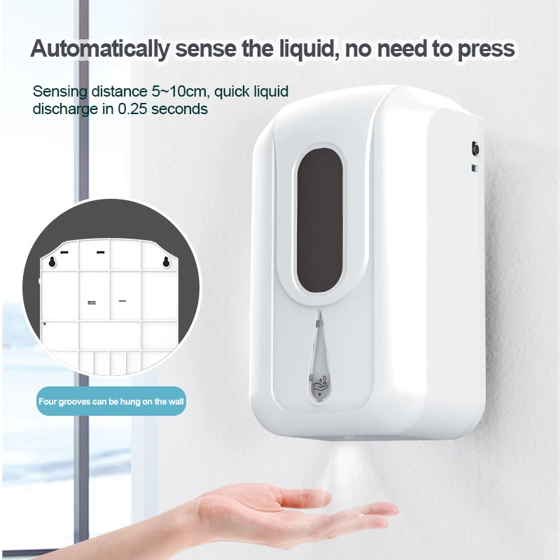 Reach Out To The Sensing Alcohol Sprayer Large Capacity Convenient Automatic Phone Washing Mobile Phone Induction Soap Dispenser
Reach Out To The Sensing Alcohol Sprayer Large Capacity Convenient Automatic Phone Washing Mobile Phone Induction Soap Dispenser