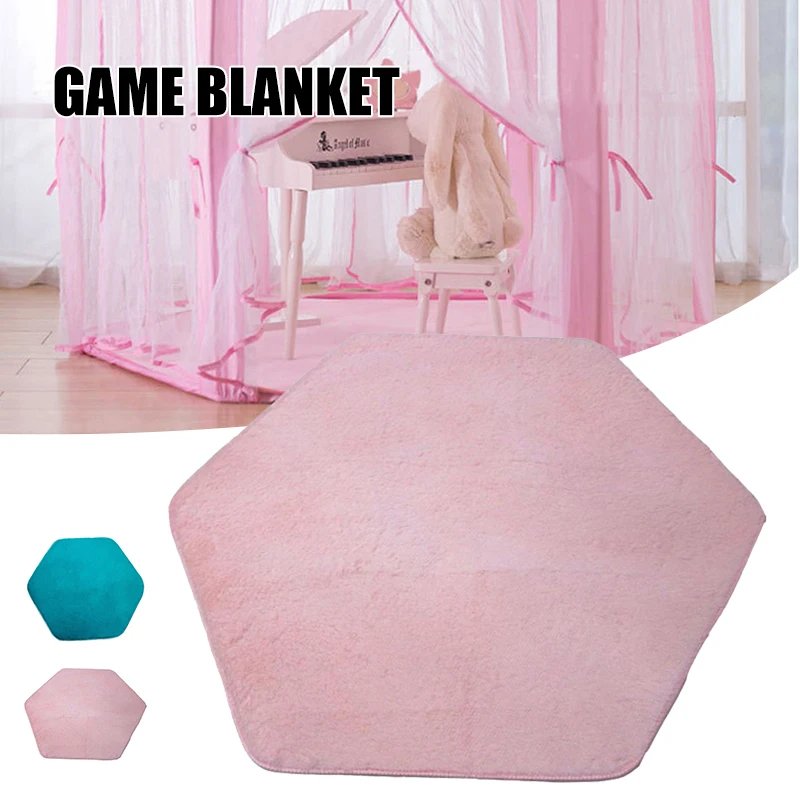 Hexagonal Rug Pad Mat Play Tent Fluffy Carpet Area Rug Safe Anti-Slip Back Play Tent Carpet Area Rug 120cm Long Edge XR-Hot
Hexagonal Rug Pad Mat Play Tent Fluffy Carpet Area Rug Safe Anti-Slip Back Play Tent Carpet Area Rug 120cm Long Edge XR-Hot