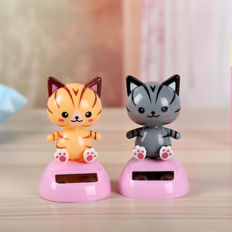 Танцевальная игрушка на солнечной батарее с вращающейся головой, фигурки кошек, украшения для автомобиля, приборной панели
Танцевальная игрушка на солнечной батарее с вращающейся головой, фигурки кошек, украшения для автомобиля, приборной панели