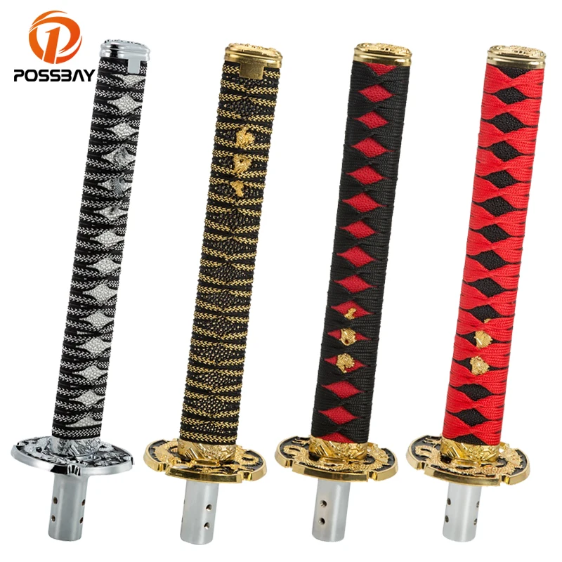 Ручка переключения передач POSSBAY Samurai, универсальная из алюминиевого сплава, с адаптерами, 4 вида 
Ручка переключения передач POSSBAY Samurai, универсальная из алюминиевого сплава, с адаптерами, 4 вида