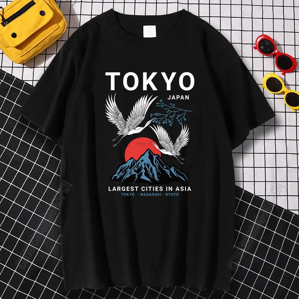 Crewneck Man Tees Shirts Short Sleeve Casual T Shirts Tokyo Nagasaki Kyoto Prints Clothes 100% Cotton Style T Shirt Men
Crewneck Man Tees Shirts Short Sleeve Casual T Shirts Tokyo Nagasaki Kyoto Prints Clothes 100% Cotton Style T Shirt Men