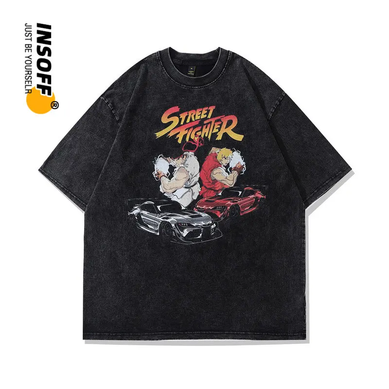 Original Designer Japanese Anime Printed Graphic 230g High Quality 100% Cotton Washed Y2k Oversized Hip Hop Streetwear T-shirt
Original Designer Japanese Anime Printed Graphic 230g High Quality 100% Cotton Washed Y2k Oversized Hip Hop Streetwear T-shirt