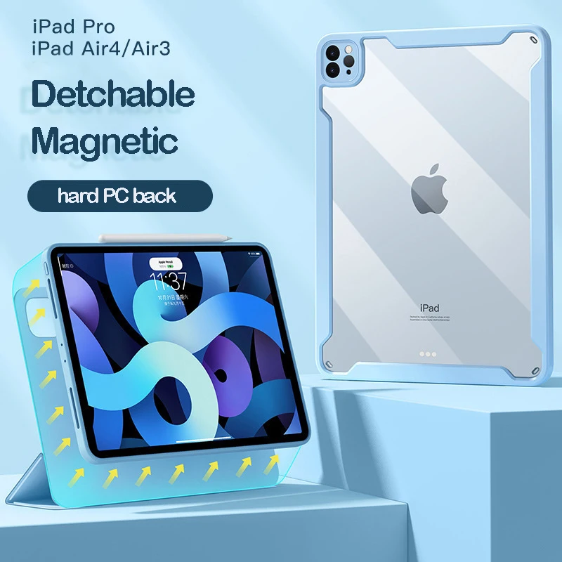 Магнитный чехол для iPad Air 4 2021 pro 11, прозрачный чехол для iPad Pro 12,9 2021 Mini 6 slo
Магнитный чехол для iPad Air 4 2021 pro 11, прозрачный чехол для iPad Pro 12,9 2021 Mini 6 slo