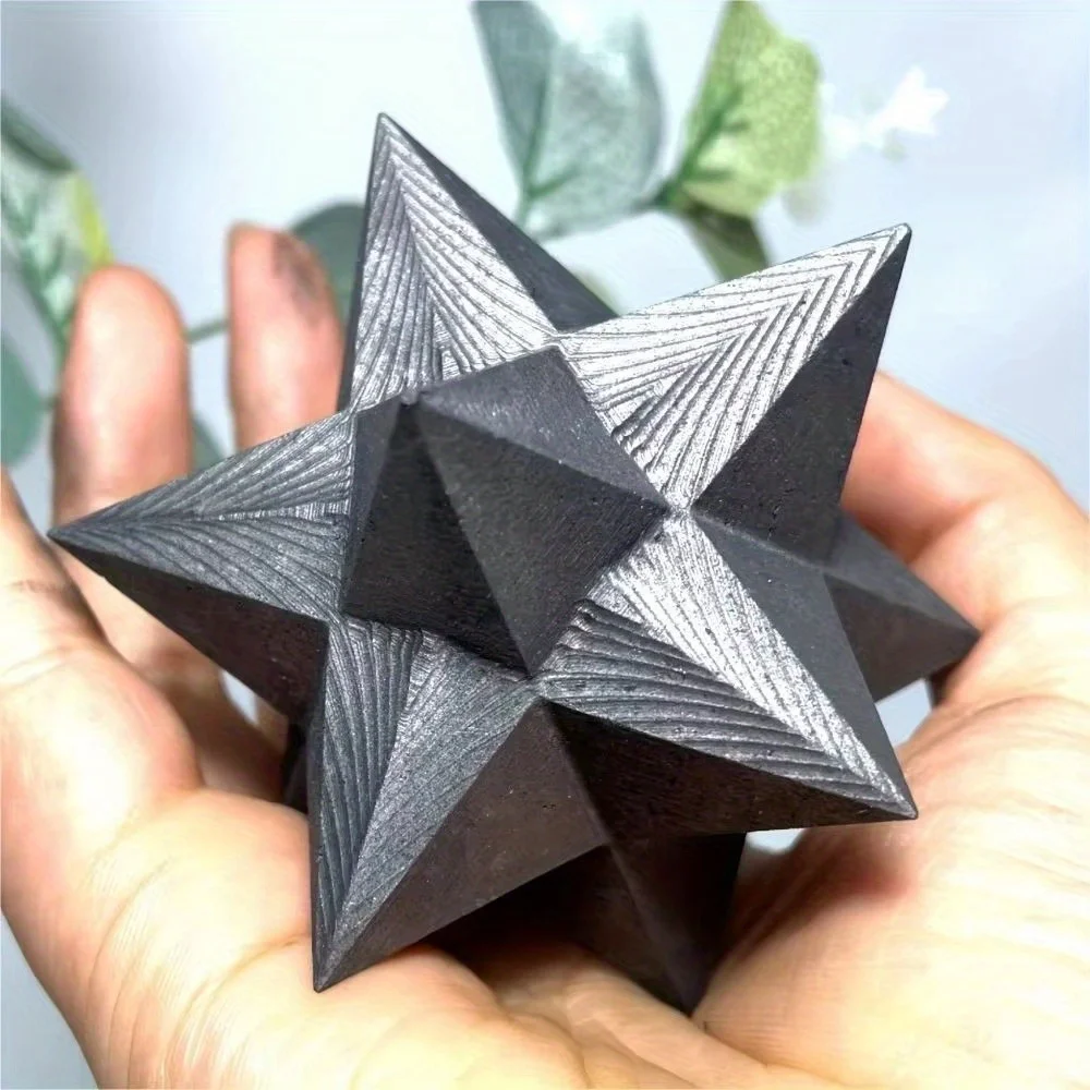 Шунгитовый камень Меркаба, CrystalHola
Шунгитовый камень Меркаба, CrystalHola