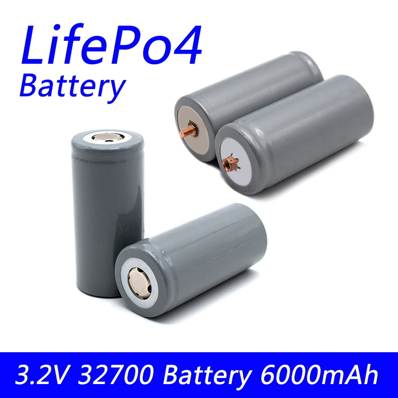 8 шт./лот 100% оригинальный Аккумулятор lifepo4 3 2 В 32700 6000 мАч 35 а непрерывный разряд