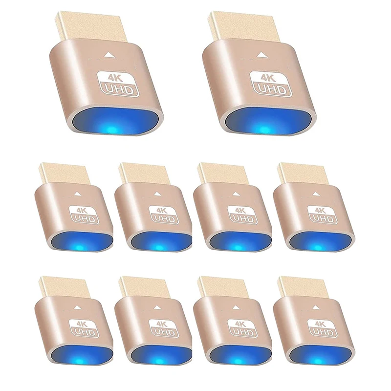 10PCS HDMI-compatible DDC EDID Dummy Plug VGA Virtual Display Adapter Headless Ghost Display Emulator Lock Plate 1920x1080
10PCS HDMI-compatible DDC EDID Dummy Plug VGA Virtual Display Adapter Headless Ghost Display Emulator Lock Plate 1920x1080