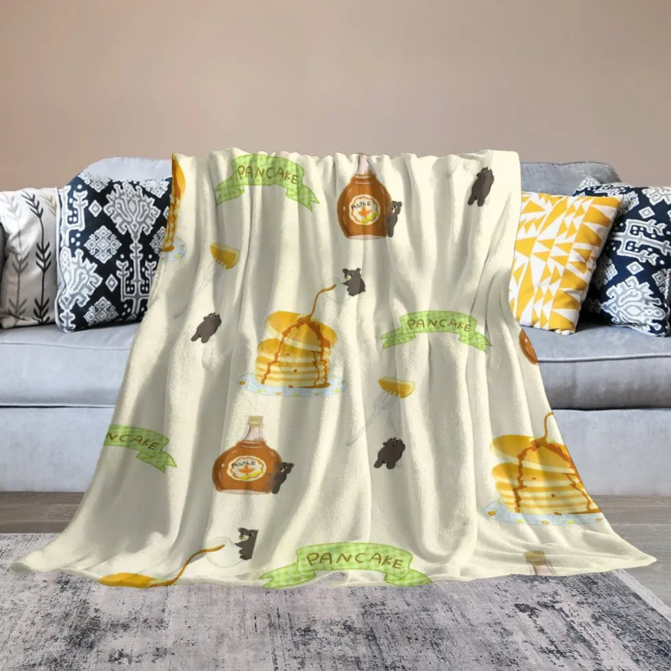 Throw Blanket Bedding Fleece Blanket Throw Blanket for Couch Sofa Bed Anti-Static Fuzzy Soft Blanket Pancake Maple Illustration
Throw Blanket Bedding Fleece Blanket Throw Blanket for Couch Sofa Bed Anti-Static Fuzzy Soft Blanket Pancake Maple Illustration