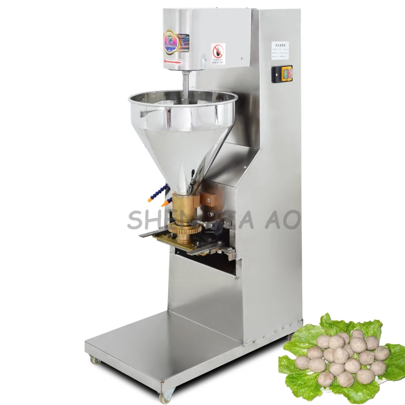 SJ-280 Commercial 280pcs/min Meatball forming machine vertical stainless steel electric meat ball machine 220V 1.1KW
SJ-280 Commercial 280pcs/min Meatball forming machine vertical stainless steel electric meat ball machine 220V 1.1KW