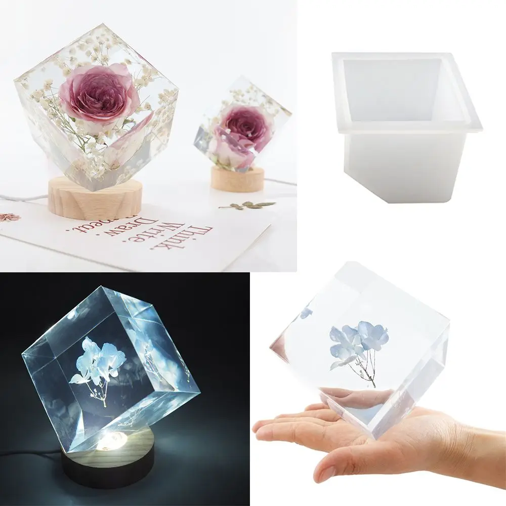 Gift Ornaments Desktop Decration Crystal Light Geometric Shape Handcraft Resin Epoxy Mould Silicone Mould
Gift Ornaments Desktop Decration Crystal Light Geometric Shape Handcraft Resin Epoxy Mould Silicone Mould