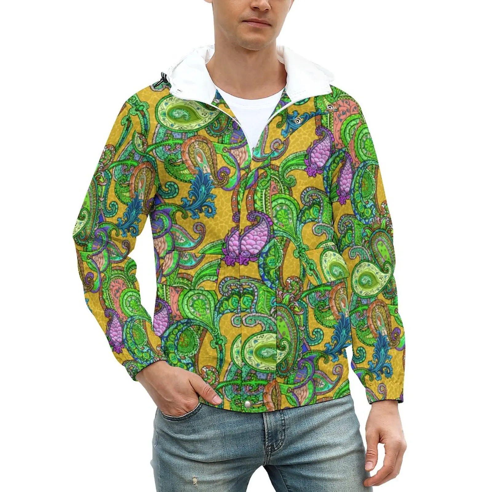 Ветровка мужская с цветочным принтом, винтажная повседневная куртка оверсайз на молнии, верхняя одежда с графическим принтом, осень
Ветровка мужская с цветочным принтом, винтажная повседневная куртка оверсайз на молнии, верхняя одежда с графическим принтом, осень