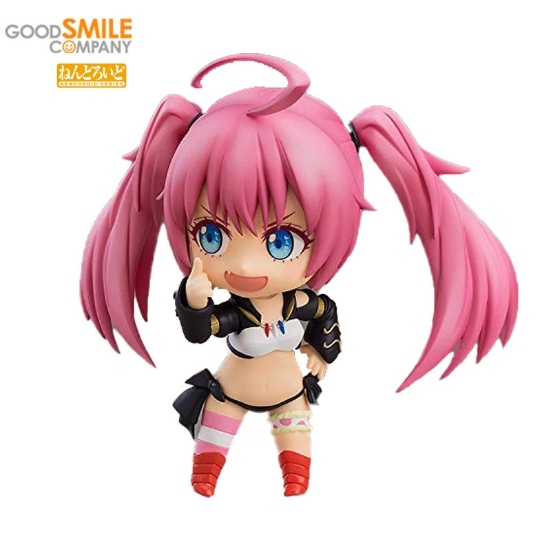 Оригинальная фигурка героя мультфильма GoodSmile, Оригинальная фигурка героя Аниме NENDOROID ГСК 1117 милим Нава, когда я получил восстановление как слайм
Оригинальная фигурка героя мультфильма GoodSmile, Оригинальная фигурка героя Аниме NENDOROID ГСК 1117 милим Нава, когда я получил восстановление как слайм