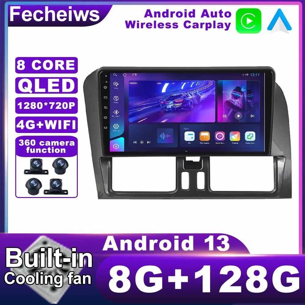 9 дюймов Android 13 для Volvo XC60 2009 - 2017 автомобильное радио No 2din Авторадио Навигация GPS AHD QLED стерео 4G LTE мультимедиа RDS BT
9 дюймов Android 13 для Volvo XC60 2009 - 2017 автомобильное радио No 2din Авторадио Навигация GPS AHD QLED стерео 4G LTE мультимедиа RDS BT