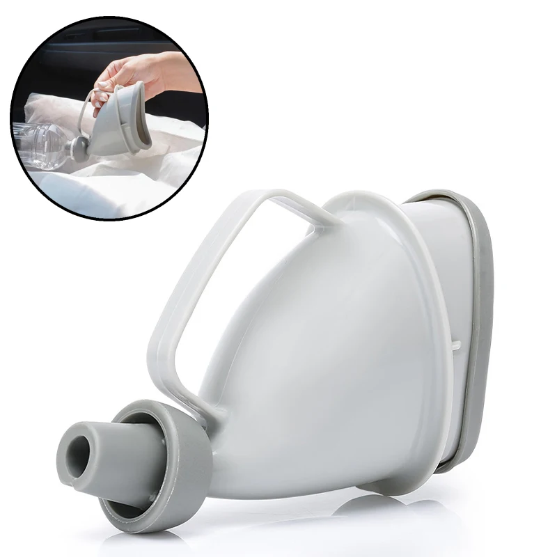 Car Travel Outdoor Adult Urinals for Man Woman Funnel Embudo Orina Peeing Camping Toilet Emergency Traffic Portable Urine Bottle
Car Travel Outdoor Adult Urinals for Man Woman Funnel Embudo Orina Peeing Camping Toilet Emergency Traffic Portable Urine Bottle