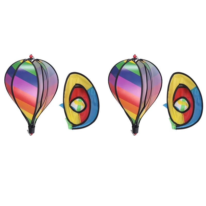 2PCS Balloon Wind Spinner Striped Windsock Balloon Yard Decor Spiral Balloon Windmill
2PCS Balloon Wind Spinner Striped Windsock Balloon Yard Decor Spiral Balloon Windmill