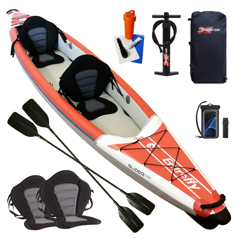 Spatium 1 Person Drop Stitch Foldable Canoe Boat Whitewater Sea Inflatable Kayak With Accessories
Spatium 1 Person Drop Stitch Foldable Canoe Boat Whitewater Sea Inflatable Kayak With Accessories