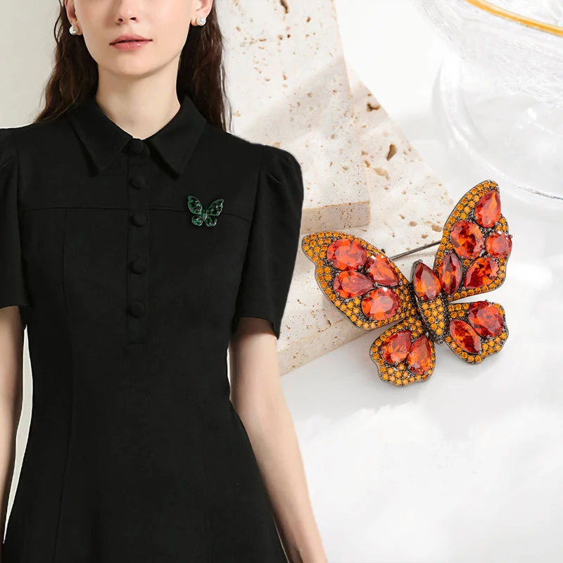 Vintage Luxury Butterfly brooch accessories for ladies
Vintage Luxury Butterfly brooch accessories for ladies