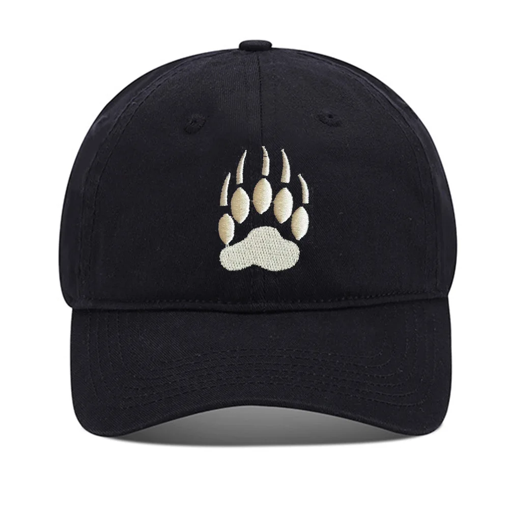 Lyprerazy Baseball Caps Bear Paw Unisex Embroidery Baseball Cap Washed Cotton Embroidered Adjustable Cap
Lyprerazy Baseball Caps Bear Paw Unisex Embroidery Baseball Cap Washed Cotton Embroidered Adjustable Cap