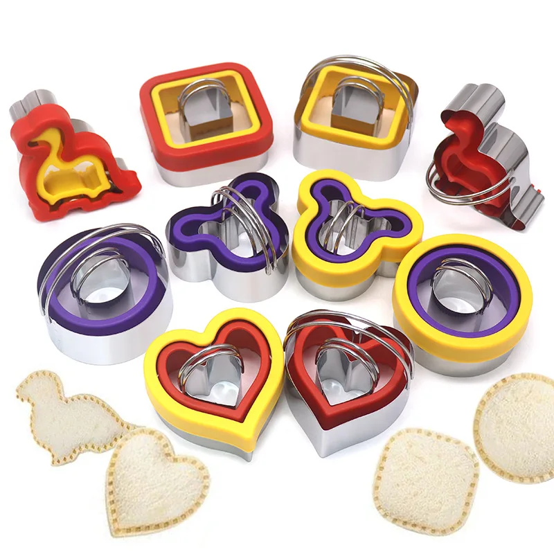 Sandwich Mould Cutter Breakfast Toast Bread Mould Stainless Steel Cake DIY Biscuit Mold Cake Mold for Toddler Kids
Sandwich Mould Cutter Breakfast Toast Bread Mould Stainless Steel Cake DIY Biscuit Mold Cake Mold for Toddler Kids
