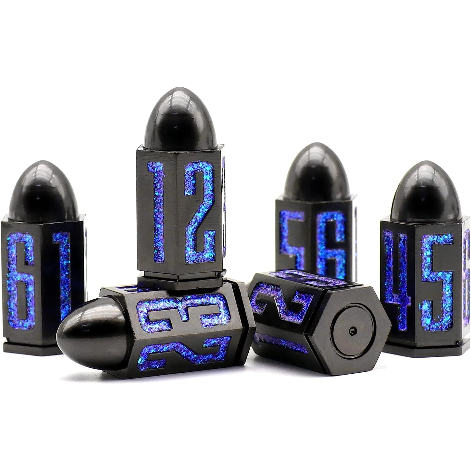 Bullet Metal Dice Set for Table Games,6 Sided Dice 6 Pieces Warhammer D6 Dice DND Accessories D&D Gifts for Role Playing Game
Bullet Metal Dice Set for Table Games,6 Sided Dice 6 Pieces Warhammer D6 Dice DND Accessories D&D Gifts for Role Playing Game