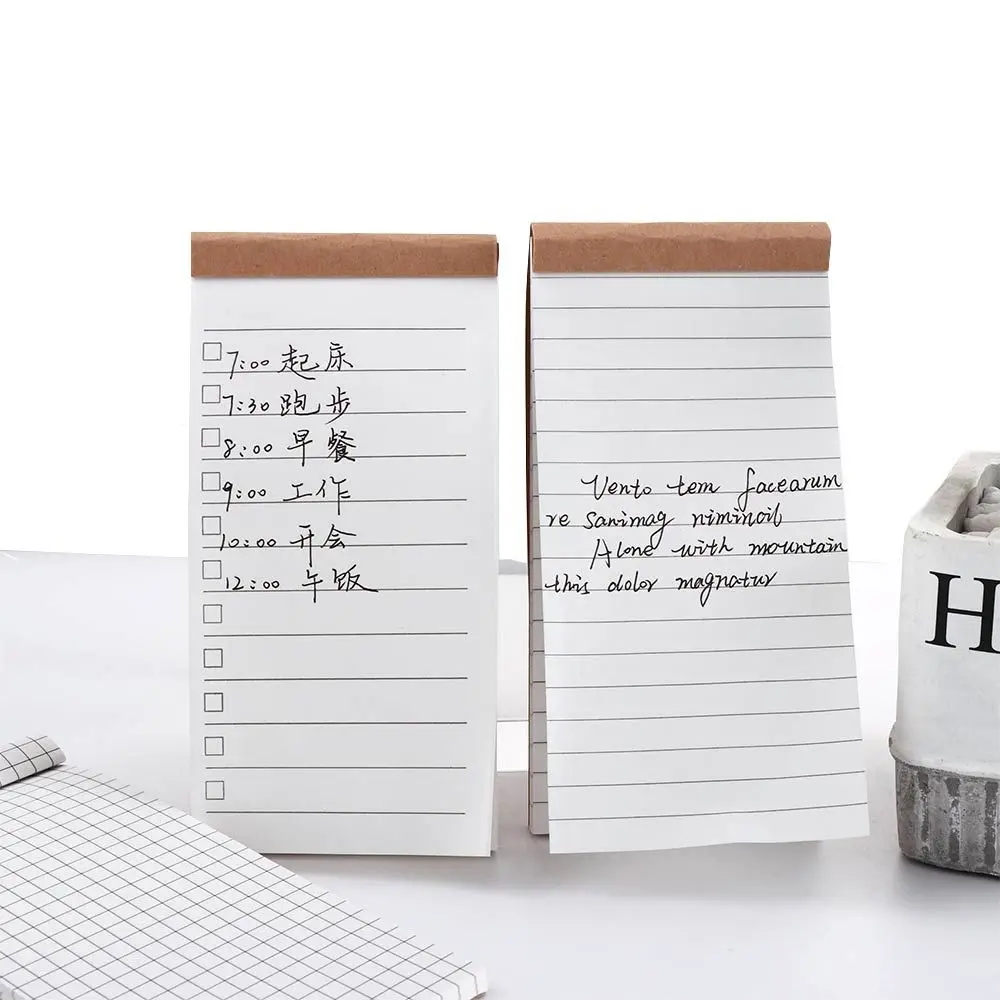 School Supplies Office Planner Kraft Paper Checklist Agenda Notebook Notepad Memo Pad To Do List
School Supplies Office Planner Kraft Paper Checklist Agenda Notebook Notepad Memo Pad To Do List