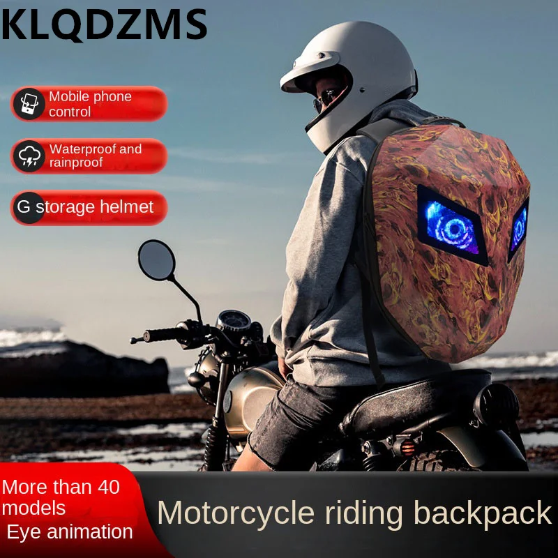 Модный мотоциклетный рюкзак KLQDZMS со светодиодной подсветкой, универсальная и прочная сумка для езды на мотоцикле, водонепроницаемый жесткий рюкзак из АБС-пластика
Модный мотоциклетный рюкзак KLQDZMS со светодиодной подсветкой, универсальная и прочная сумка для езды на мотоцикле, водонепроницаемый жесткий рюкзак из АБС-пластика