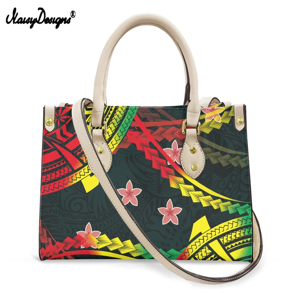 NOISYDESIGNS Polynesian Tribal Flower Design Handbag for Women Large Capacity Female Leather Tote Bag Casual Ladies Shoulder Bag
NOISYDESIGNS Polynesian Tribal Flower Design Handbag for Women Large Capacity Female Leather Tote Bag Casual Ladies Shoulder Bag