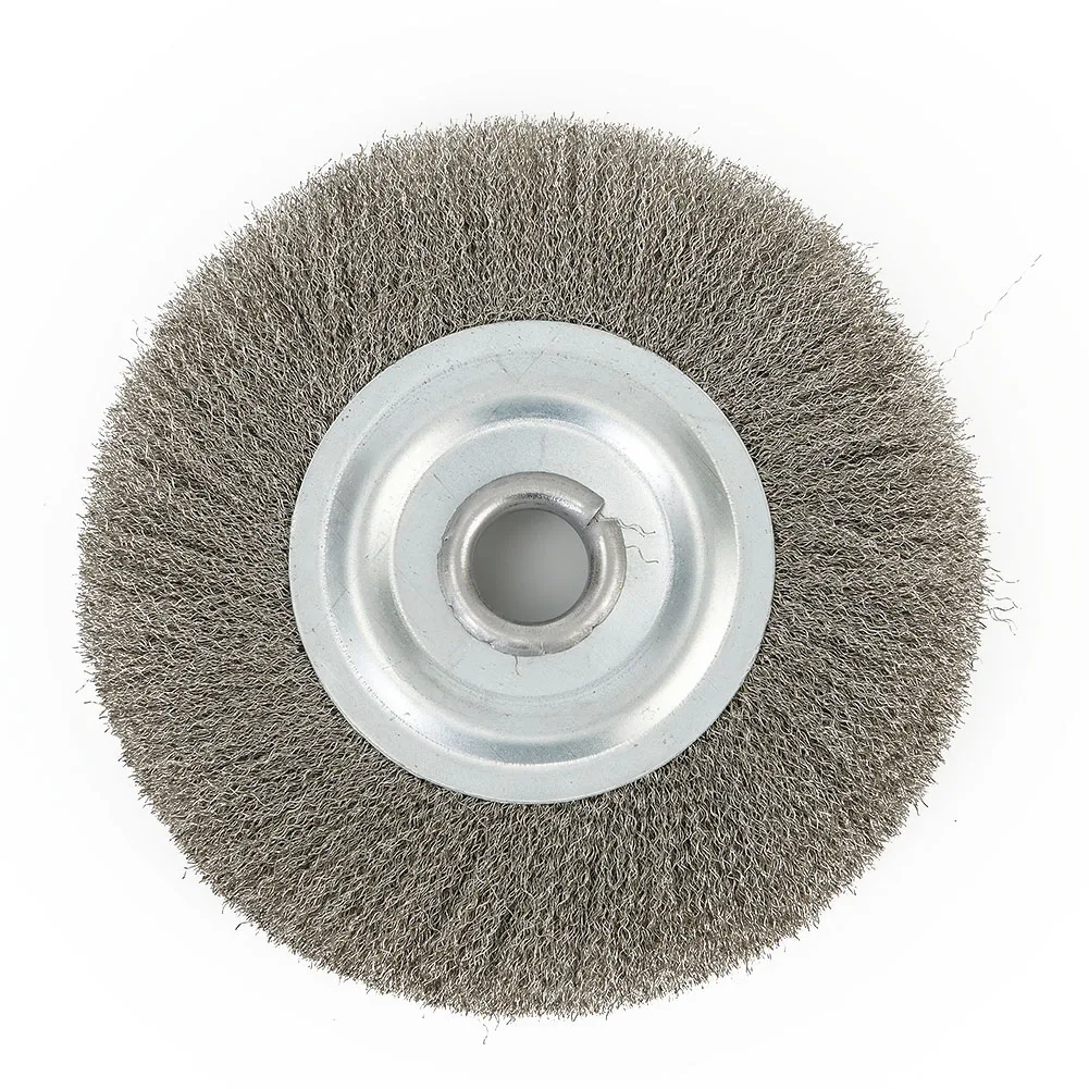 1PC Crimped Stainless Steel Wire Wheel 16mm Hole Diamter 125mm Diamter For Metal Deburring Polishing Derusting Non-metallic
1PC Crimped Stainless Steel Wire Wheel 16mm Hole Diamter 125mm Diamter For Metal Deburring Polishing Derusting Non-metallic