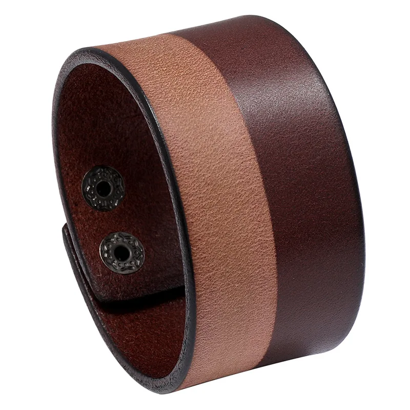Fashion Wide Splicing Leather Bracelets Men's Punk Adjustable Wrap Wristband Bangles Jewelry Free Shipping Item
Fashion Wide Splicing Leather Bracelets Men's Punk Adjustable Wrap Wristband Bangles Jewelry Free Shipping Item