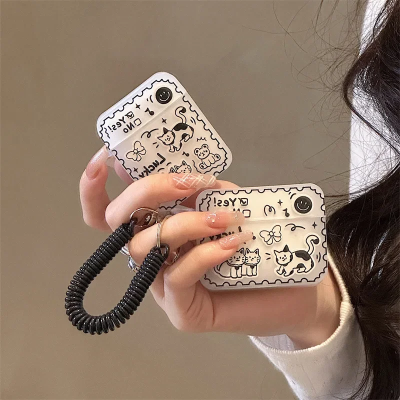 Cute Cartoon Cat Dog Bear Bow Silicone Soft Case For Airpods 1 2 3 Smile Bluetooth Earphone Protect Cover For Airpods Pro Chain
Cute Cartoon Cat Dog Bear Bow Silicone Soft Case For Airpods 1 2 3 Smile Bluetooth Earphone Protect Cover For Airpods Pro Chain
