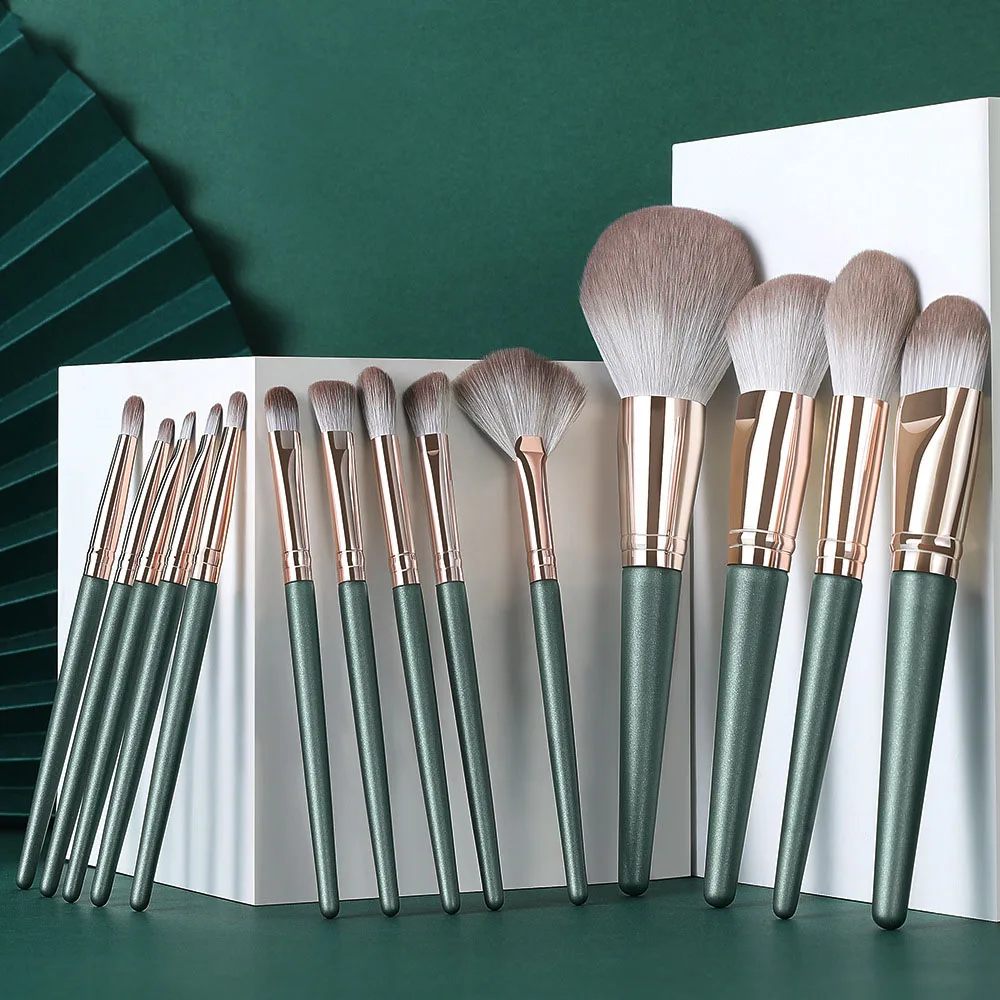 Makeup Brushes 14 Pcs Makeup Brush Set with Case Bag Premium Synthetic Brush Kit for Blending Foundation Powder Blush Eyeshadow
Makeup Brushes 14 Pcs Makeup Brush Set with Case Bag Premium Synthetic Brush Kit for Blending Foundation Powder Blush Eyeshadow