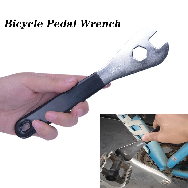 1Pc Bicycle Pedal Wrench Repair Tool Mountain Bike Hub Cone Wrench Bicycle Pedals Removal Repair Spanner Cycling Accesories
1Pc Bicycle Pedal Wrench Repair Tool Mountain Bike Hub Cone Wrench Bicycle Pedals Removal Repair Spanner Cycling Accesories