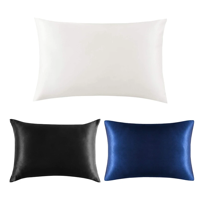 Both Sides Natural Pure Mulberry Silk Pillowcase For Hair And Skin, 600 Thread Count 50X75cm
Both Sides Natural Pure Mulberry Silk Pillowcase For Hair And Skin, 600 Thread Count 50X75cm