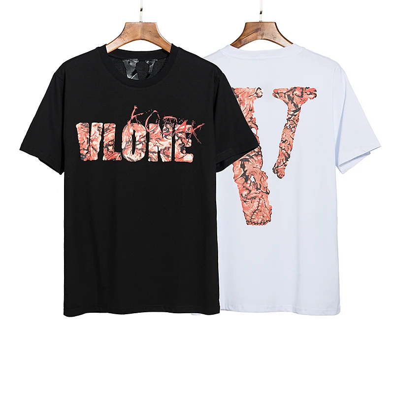 VLONE Men's / Women's Couples Casual Fashion Trend High Street Loose HIP-HOP100% Cotton Printed Round Neck T-Shirt 1573
VLONE Men's / Women's Couples Casual Fashion Trend High Street Loose HIP-HOP100% Cotton Printed Round Neck T-Shirt 1573