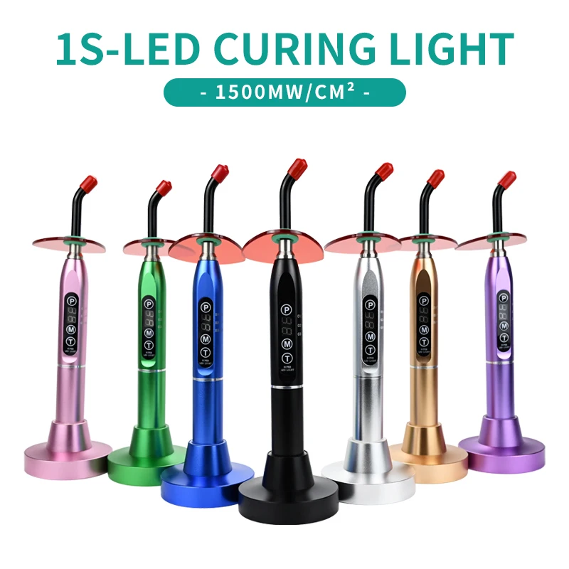 Premium Plus High Intensive Dental Metal Led Wireless Cordless 1500mw LED Light Cure Lamp Curing Light for Sale
Premium Plus High Intensive Dental Metal Led Wireless Cordless 1500mw LED Light Cure Lamp Curing Light for Sale