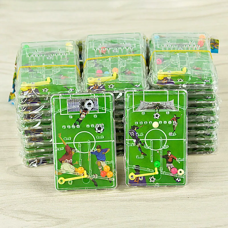 10Pcs Football Maze Game Early Educational Toy For Kids Birthday Party Baby Shower Gifts Boys Girls Favor Soccer Pinball Game
10Pcs Football Maze Game Early Educational Toy For Kids Birthday Party Baby Shower Gifts Boys Girls Favor Soccer Pinball Game